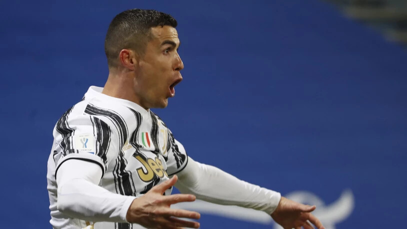 Cristiano Ronaldo brachte in der 64. Minute mit einem Abstauber Juventus Turin gegen Napoli in Führung