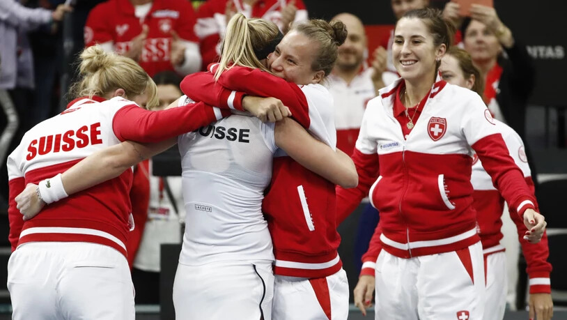 Das Schweizer Fed-Cup-Team muss auf seinen Einsatz am Final-Turnier weiter warten