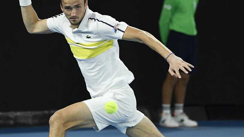 Auch in Bedrängnis immer Herr der Lage: Daniil Medwedew steht am Australian Open im Final