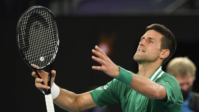 Zeigt auf dem Platz seine Emotionen meist sehr deutlich: Novak Djokovic