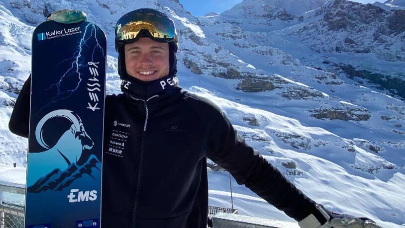 Dario Caviezel, hier noch vor der WM im Trainingslager in Grindelwald, scheitert bei seinem ersten Wettkampf.