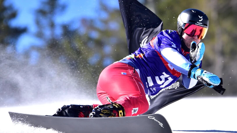 Nevin Galmarini bewegt sich auf dem Snowboard wieder mit viel Gefühl