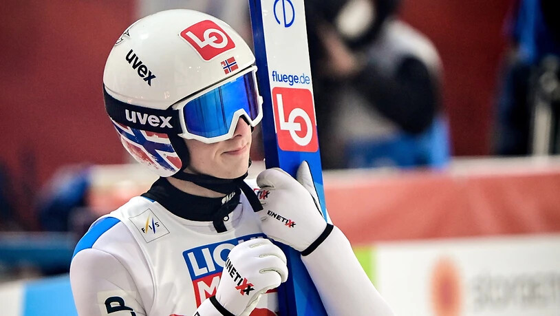 Eine WM zum Vergessen: Von der kleinen Schanzen nur Vierter, wird Halvor Egner Granerud nun vom Coronavirus ausser Gefecht gesetzt