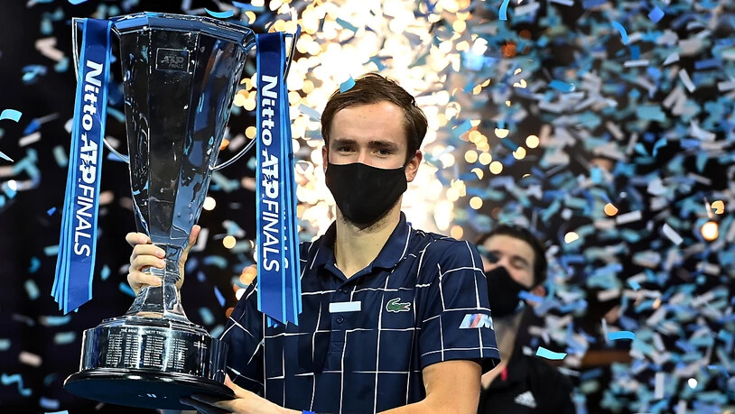 Daniil Medwedew wird auch dank seinem Sieg an den ATP-Finals Ende letzten Jahres in London die Nummer 2 der Weltrangliste