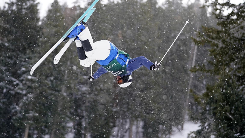 Marco Tadé landet an der WM im Buckelpisten-Rennen neben dem Podest