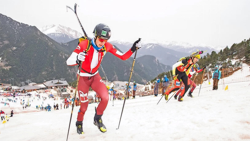 Arno Lietha (vorne) holte den Weltmeistertitel in der Kategorie U23.