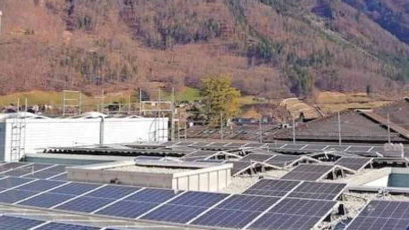 Bereits Realität: An der Feldstrasse 1 in Glarus haben die Technischen Betriebe Glarus schon eine Solargemeinschaft umgesetzt.