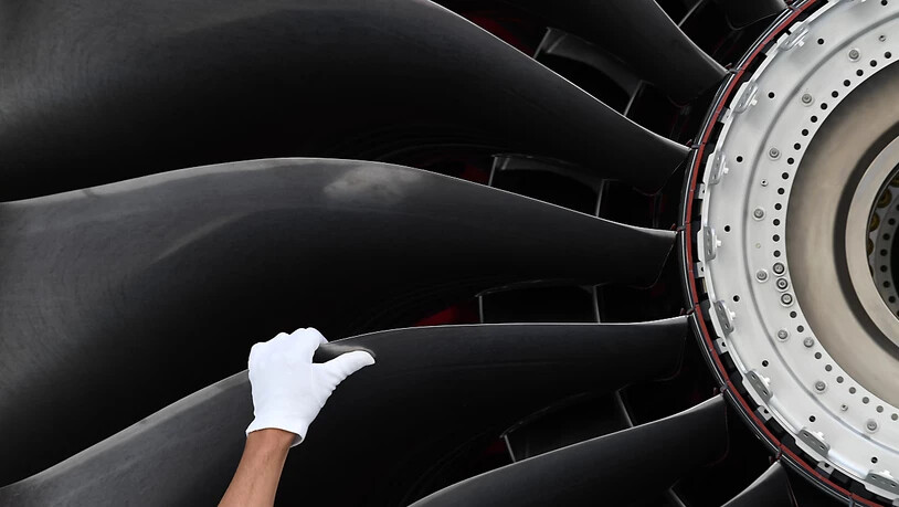 Flugzeugtriebwerke von Rolls-Royce sind in der Airline-Krise nicht gefragt. (Archivbild)