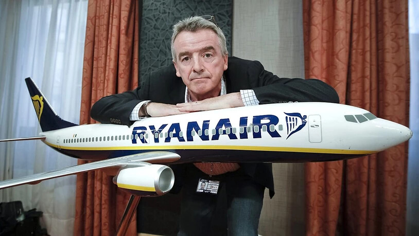 Ryanair-Chef Michael O'Leary hofft, dass der Flugverkehr bis im Spätsommer an Fahrt aufnimmt. Bis im September sollen die angebotenen Flüge des Billigfliegers auf 80 Prozent eines normalen Sommerflugplans ansteigen.(Archivbild)
