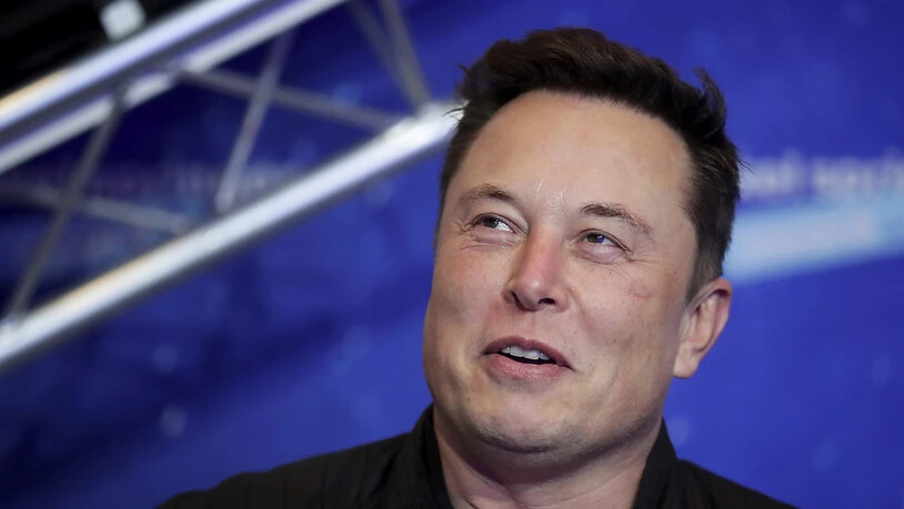 Da hatte er noch gut lachen - Tesla-CEO Elon Musk. (Archivbild)
