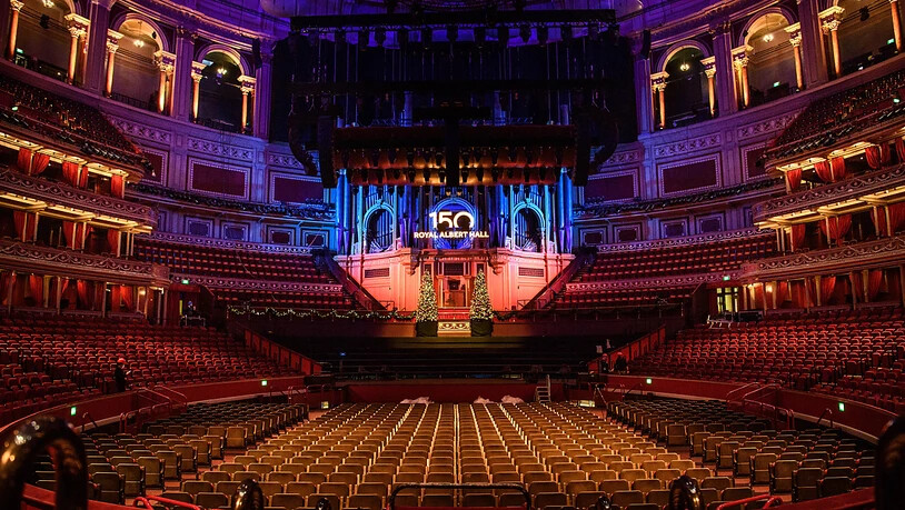 ARCHIV - Die Londoner Royal Albert Hall feiert ihr 150-jähriges Bestehen. Foto: Matt Crossick/PA Wire/dpa