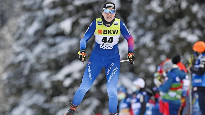 Hineingezogen und voll fokussiert: Lydia Hiernickel hat an den Schweizer Meisterschaften den Aufwärtstrend fortsetzen können.