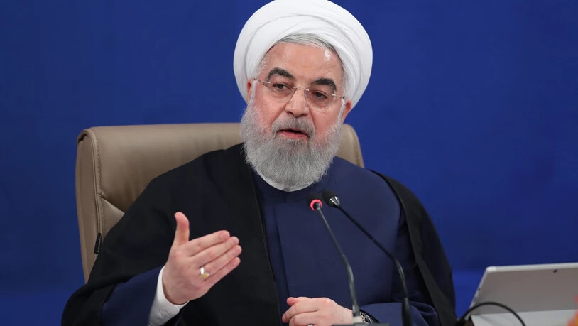 ARCHIV - Hassan Ruhani, Präsident des Iran Foto: -/Iranian Presidency/dpa - ACHTUNG: Nur zur redaktionellen Verwendung und nur mit vollständiger Nennung des vorstehenden Credits