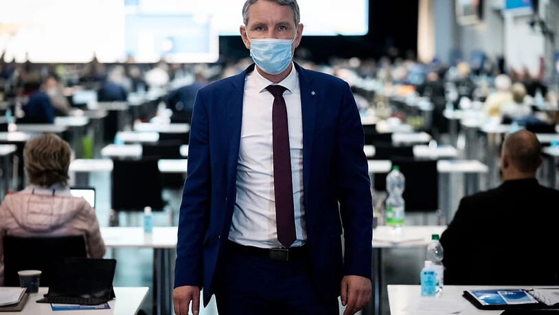 AfD-Rechtsaußen Björn Höcke hält die Pandemie für «herbeigetestet». Foto: Kay Nietfeld/dpa