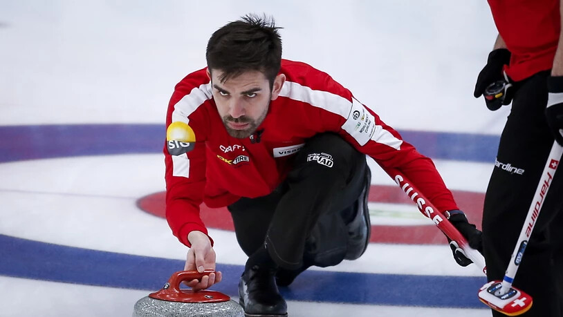 Skip Peter De Cruz führt das Schweizer Team in die Nähe der WM-Medaillenränge