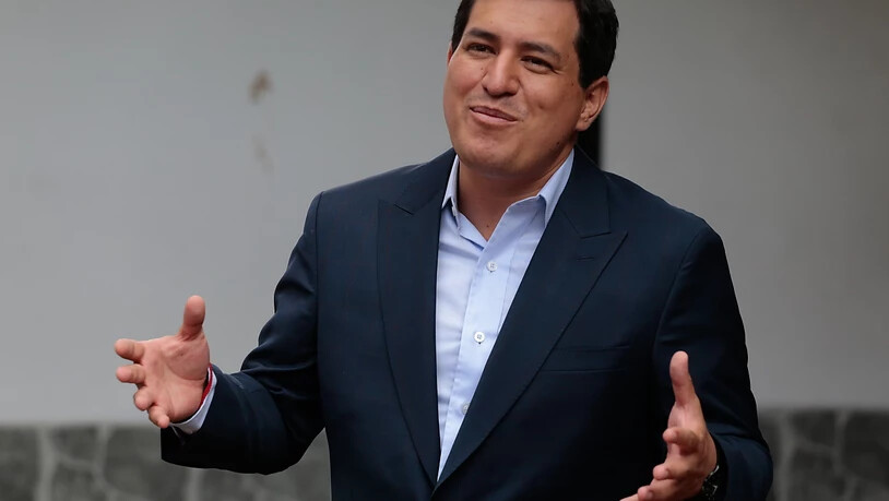 Der ecuadorianische Linkspolitiker Andres Arauz hat sich zum Sieger der Wahlen erklärt. (Archivbild)