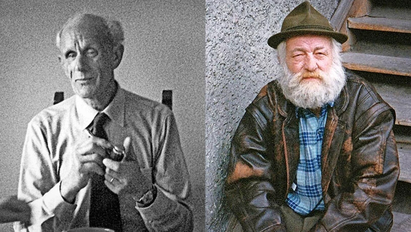 Chäpp Weber (links) und Chäpp Schmuckli (rechts) waren in Netstal zu Hause. 