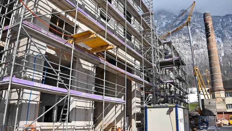 Ein Zeichen für die Zukunft: Der Rohbau des Werks II steht und ist bereit für den Innenausbau.