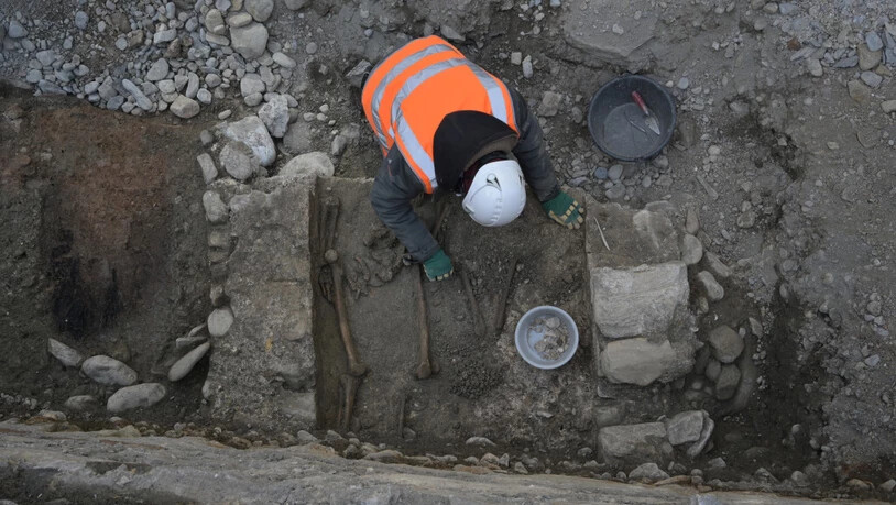 Bedeutende Funde: Bei Sanierungsarbeiten bei der Martinskirche konnten bedeutende archäologische Entdeckungen gemacht werden.