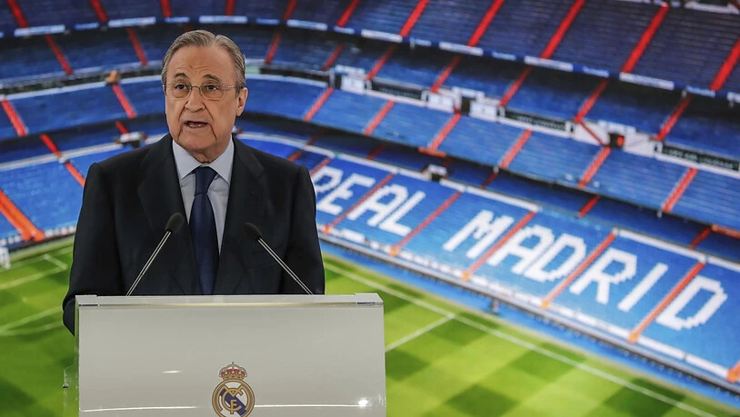 Mit seinen (geplatzten) Plänen für die European Super League sorgt Reals Präsident Florentino Perez für ein unerwünschtes Störfeuer in der entscheidenden Phase der Saison