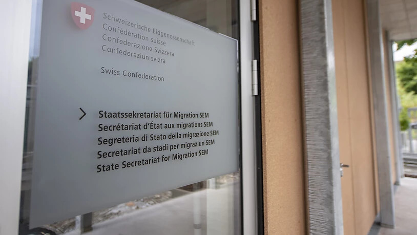 Das Bürogebäude des Bundesasylzentrums Basel: In den letzten Jahren habe gewalttätige Aktionen gegen Mitarbeitende und  Einrichtungen des Staatssekretariats für Migration (SEM) zugenommen. (Archivbild)