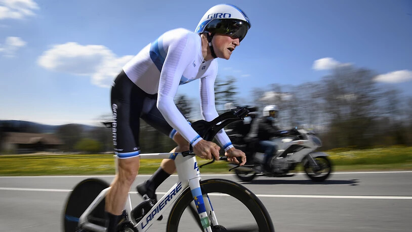 Zeitfahr-Europameister Stefan Küng enttäuschte zum Auftakt der Tour de Romandie