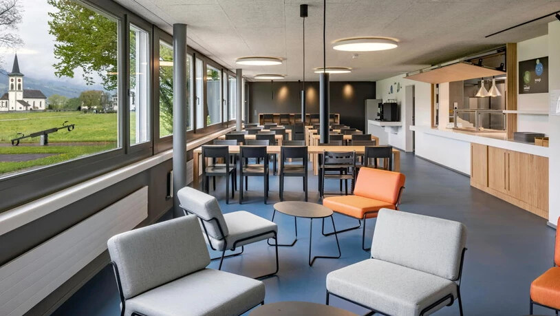 Wieder in Schuss: Die Jugendherberge in Rapperswil-Jona erscheint in neuem Glanz. 