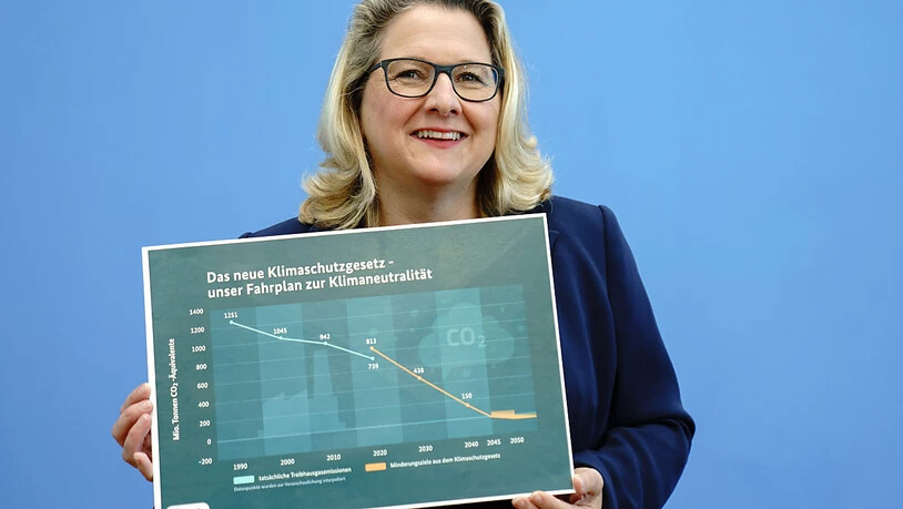 Svenja Schulze, Bundesministerin für Umwelt, Naturschutz und nukleare Sicherheit. Foto: Kay Nietfeld/dpa