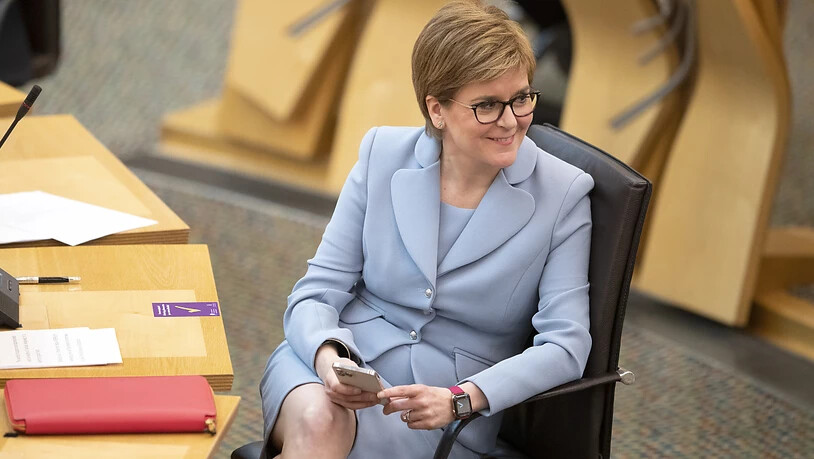 Nicola Sturgeon, Erste Ministerin von Schottland und Vorsitzende der Schottischen Nationalpartei (SNP). Foto: Jane Barlow/PA Wire/dpa