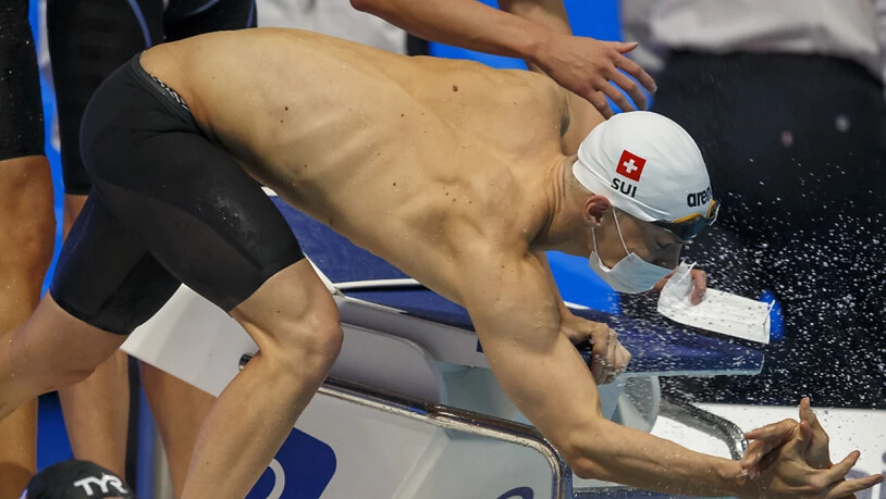 Jubeln die Schweizer Staffelschwimmer heute Abend auch nach dem Final über 4x200 m Crawl?