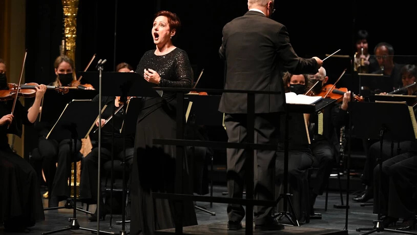 Die Sopranistin Letizia Scherrer.