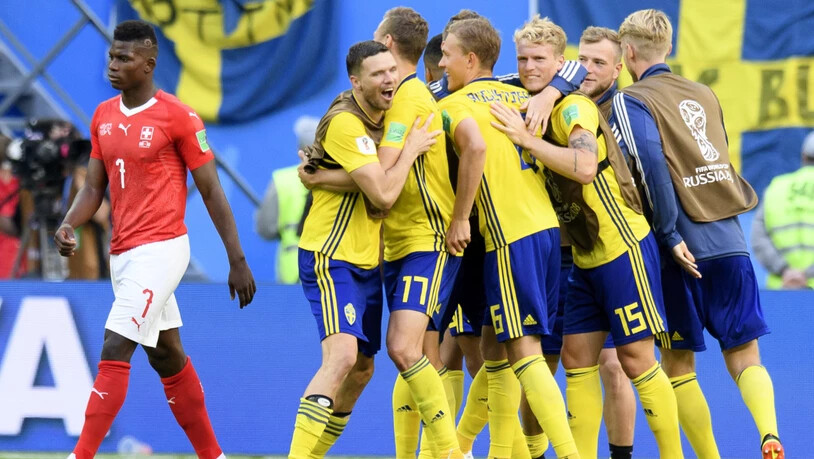 Am Ende des WM-Achtelfinals 2018 jubelten die Schweden