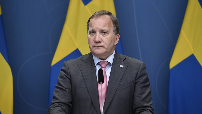 Ministerpräsident Stefan Löfven hat sich für den Rücktritt entschieden. Foto: Stina Stjernkvist/TT NEWS AGENCY/AP/dpa