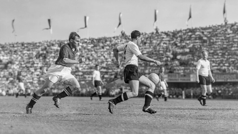 Die Hitzeschlacht von Lausanne: Die Schweiz verliert den WM-Viertelfinal 1954 auf der Pontaise gegen Österreich 5:7