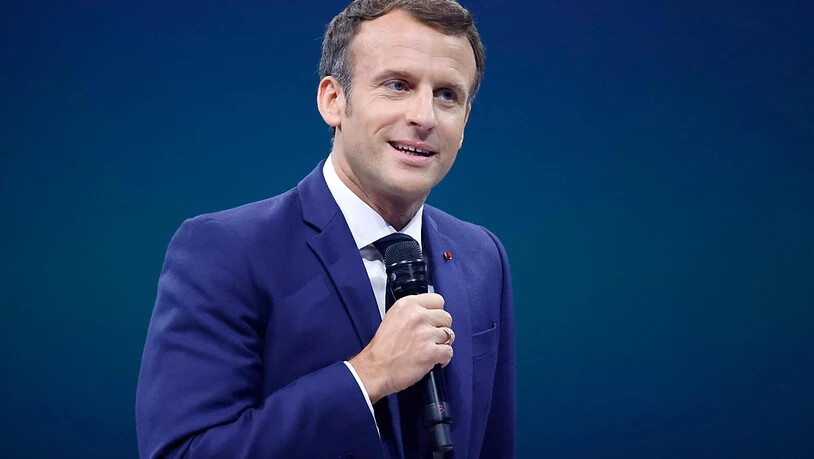 Emmanuel Macron, Präsident von Frankreich, spricht bei dem Gleichstellungs-Forum, das von «UN-Women» mitorganisiert wurde. Macron sagte am Mittwoch, Frauen seiner besonders von der Corona-Krise betroffen. Sie seien die «ersten Opfer» der weltweiten…