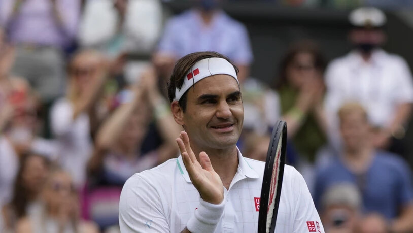 HERAUSFORDERER: Roger Federer kommt in Wimbledon immer besser in Fahrt und könnte es wieder in den Final schaffen