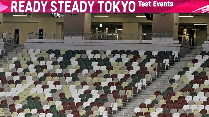 Die Tribünen an den Olympischen Spielen in Tokio werden leer bleiben.
