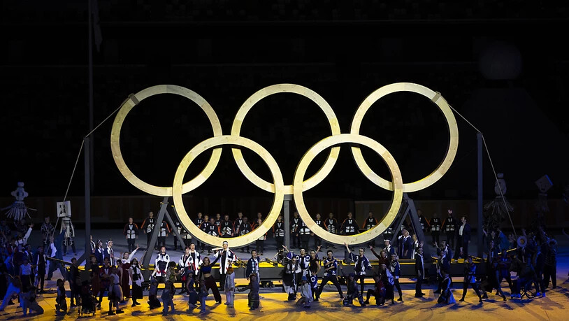Seit heute leuchten die olympischen Ringe wieder hell