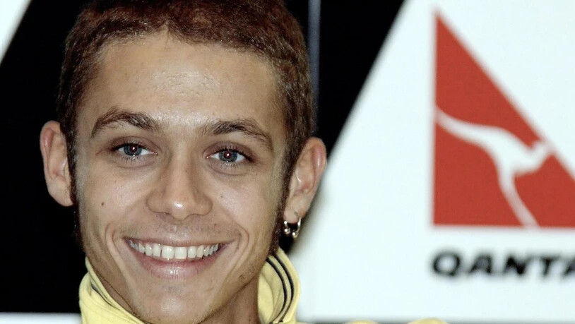 Jung und draufgängerisch: Valentino Rossi in seinem ersten WM-Titel-Jahr 2001