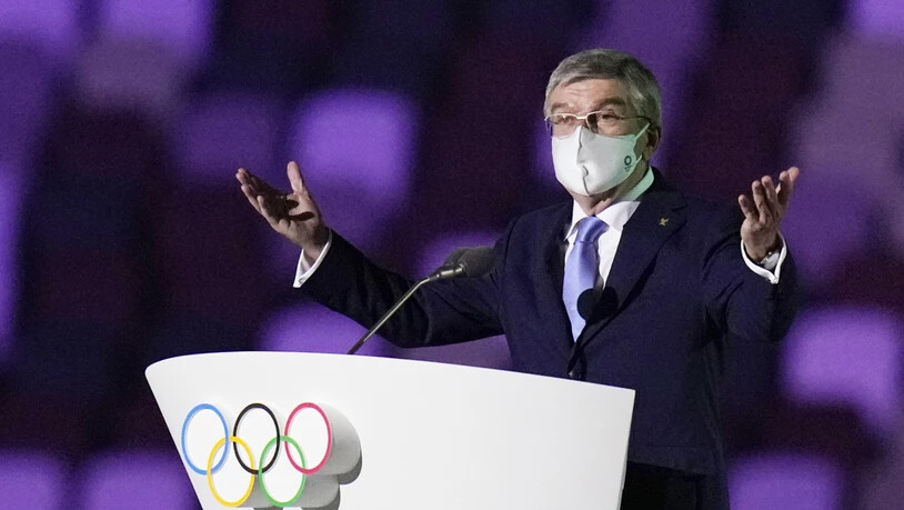 IOC-Präsident Thomas Bach: "Keine Geisterspiele - die Sportlerinnen und Sportler gaben Tokyo 2020 eine Seele"