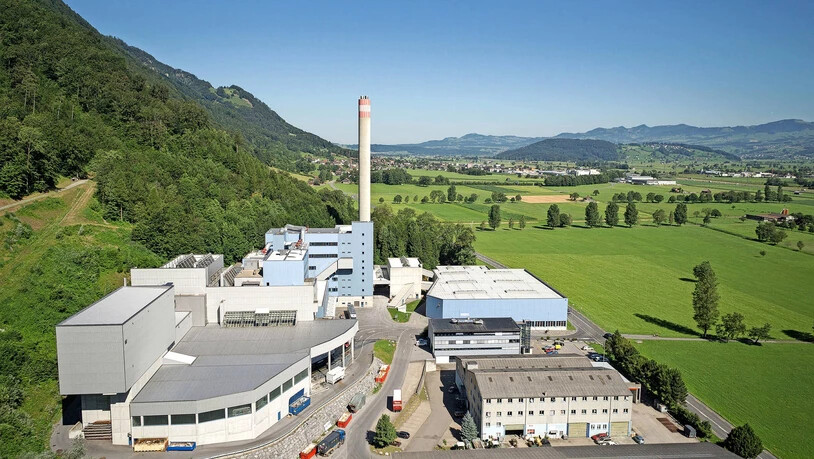Die KVA Linth in Niederurnen: Die Kehrichtverbrennungsanlage ist zwar kostenintensiv, aber unverzichtbar.