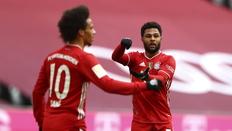 Serge Gnabry rührt gegen Köln für die Bayern mit der grossen Kelle an