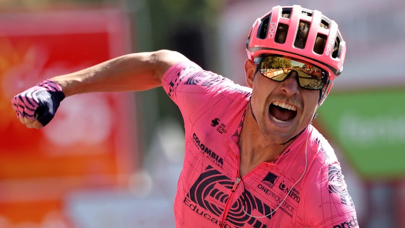 Magnus Cort Nielsen jubelt an der 76. Vuelta ein drittes Mal