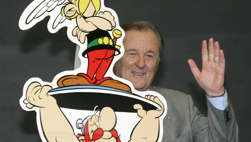 Asterix und Obelix stossen in der neuen Comicserie mit den Römern zusammen, um den heiligen Greif der Sarmaten zu beschützen. Der verstorbene Zeichner Albert Uderzo hat vor seinem Tod die Skizzen und Entwürfe der neuen Serie noch gelesen. (Archivbild)
