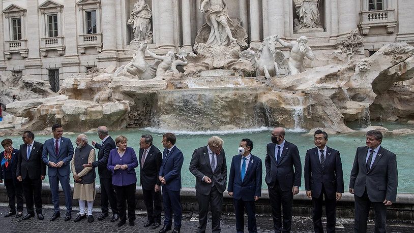 Die Vertreter der G20-Staaten konnten sich in Rom nicht auf gemeinsame Klimaziele einigen. Damit verpassen sie der Weltklimakonferenz in Glasgow einen herben Dämpfer. Foto: Oliver Weiken/dpa