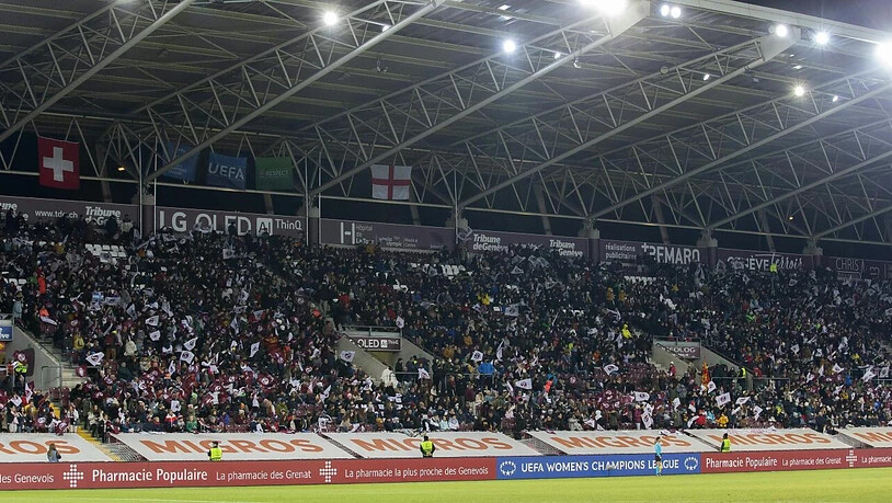Über 10'000 Zuschauer im Stade de Genève, das kommt auch in der Super League nicht alle Tage vor