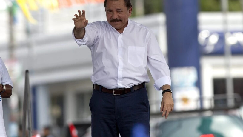 Die USA haben ein Einreiseverbot gegen die nicaraguanische Regierung von Daniel Ortega (Bild) verhängt. Damit reagieren die Vereinigten Staaten auf die manipulierten Wahlen in dem mittelamerikanischen Land. (Archivbild)