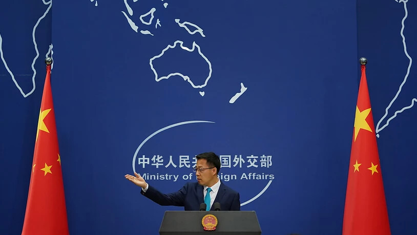Zhao Lijian, der Sprecher des Aussenministeriums, äusserte sich erstmals für Chinas Regierung zum Fall Peng Shuai
