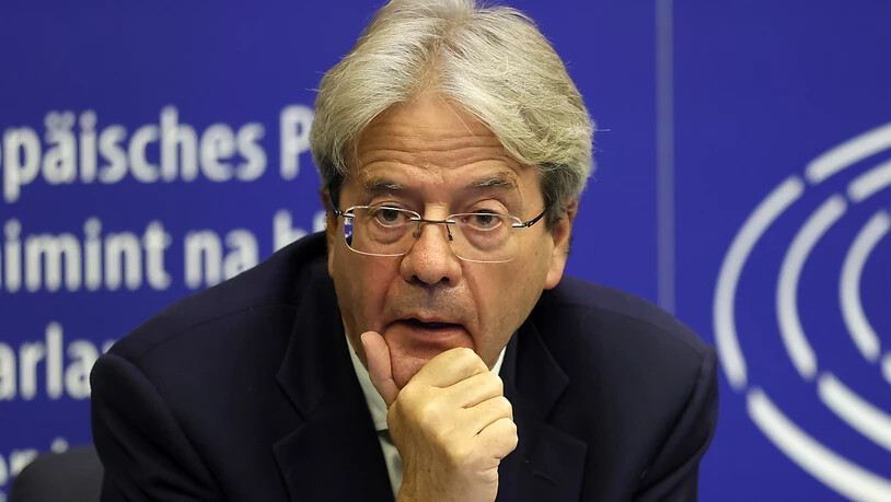ARCHIV - EU-Währungskommissar Paolo Gentiloni. Foto: Ronald Wittek/Pool EPA/AP/dpa