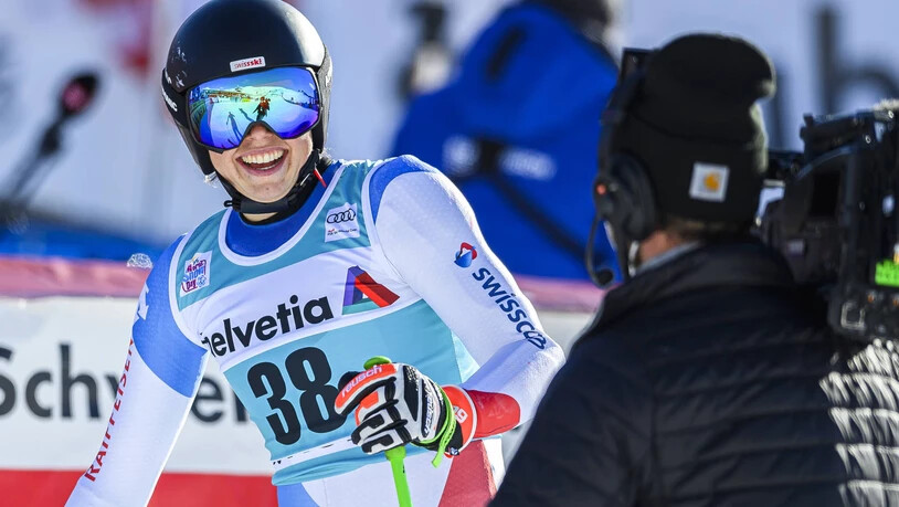 Hat gut lachen: Stephanie Jenal fährt am Heimweltcup in St. Moritz erstmals in die Punkte. 